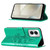 Moto G Power 5G 2024 Embossed Butterfly Leather Phone Case - Green