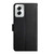 Moto G Power 5G 2024 Genuine Leather Fingerprint-proof Horizontal Flip Phone Case - Black