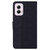 Moto G Power 5G 2024 Geometric Embossed Leather Phone Case - Black