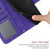 Moto G Power 5G 2024 HT04 Skin Feel Sun Flower Embossed Flip Leather Phone Case with Lanyard - Dark Purple
