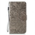 Moto G Power 5G 2024 Lace Flower Embossing Flip Leather Phone Case - Grey