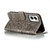 Moto G Power 5G 2024 Lace Flower Embossing Flip Leather Phone Case - Grey