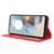 Moto G Power 5G 2024 Magnetic Buckle Retro Texture Leather Phone Case - Red