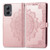 Moto G Power 5G 2024 Mandala Flower Embossed Leather Phone Case - Rose Gold