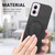 Moto G Power 5G 2024 Retro Magsafe Magnetic PU Back Cover Phone Case - Brown