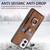 Moto G Power 5G 2024 Retro Skin-feel Ring Card Wallet Phone Case - Brown