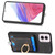 Moto G Power 5G 2024 Retro Splitable Magnetic Card Bag Leather Phone Case - Black