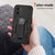 Moto G Power 5G 2024 Shockproof Holder Phone Case - Black