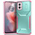 Moto G Power 5G 2024 Sliding Camshield Phone Case - Grey Green + Pink