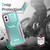 Moto G Power 5G 2024 Sliding Camshield Phone Case - Grey Green + Pink