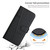 Moto G Power 5G 2024 Stitching Calf Texture Buckle Leather Phone Case - Black