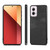 Moto G Power 5G 2024 Vintage Leather PC Back Cover Phone Case - Black