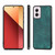 Moto G Power 5G 2024 Vintage Leather PC Back Cover Phone Case - Green