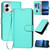 Moto G Power 5G 2024 YX0070 Carbon Fiber Buckle Leather Phone Case with Lanyard - Light Blue