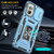 Moto G Stylus 5G 2024 Armor PC + TPU Camera Shield Phone Case - Light Blue