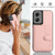 Moto G Stylus 5G 2024 Button Card Bag RFID Anti-theft Phone Case - Pink