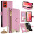 Moto G Stylus 5G 2024 Crossbody Chain Fishtail Litchi Leather Phone Case - Pink