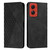 Moto G Stylus 5G 2024 Diamond Splicing Skin Feel Magnetic Leather Phone Case - Black