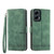 Moto G Stylus 5G 2024 Dierfeng Dream Line TPU Hybrid PU Leather Phone Case - Green