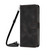 Moto G Stylus 5G 2024 Dream Triangle Leather Phone Case with Lanyard - Black
