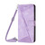 Moto G Stylus 5G 2024 Dream Triangle Leather Phone Case with Lanyard - Purple