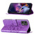 Moto G Stylus 5G 2024 Embossed Butterfly Leather Phone Case - Purple Moto G Stylus 5G 2024 Embossed Butterfly Leather Phone Case - Purple