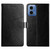 Moto G Stylus 5G 2024 HT01 Y-shaped Pattern Flip Leather Phone Case - Black