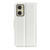 Moto G Stylus 5G 2024 Litchi Texture Horizontal Flip Leather Phone Case with Holder - White