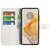 Moto G Stylus 5G 2024 Litchi Texture Horizontal Flip Leather Phone Case with Holder - White