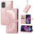 Moto G Stylus 5G 2024 Mandala Flower Embossed Leather Phone Case - Rose Gold