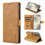 Moto G Stylus 5G 2024 N.BEKUS CSJ-P1 Solid Color Leather Phone Case - Brown