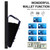 Moto G Stylus 5G 2024 Organ Card Bag Ring Holder Phone Case - Blue