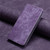Moto G Stylus 5G 2024 RFID Anti-theft Brush Magnetic Leather Phone Case - Purple