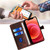 Moto G Stylus 5G 2024 Skin Feel Magnetic Buckle Leather Phone Case - Brown