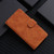 Moto G Stylus 5G 2024 Skin Feel Magnetic Flip Leather Phone Case - Brown