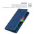 Moto G Stylus 5G 2024 Skin Feel Magnetic Leather Phone Case - Blue