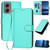 Moto G Stylus 5G 2024 YX0070 Carbon Fiber Buckle Leather Phone Case with Lanyard - Light Blue