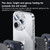 iPhone 16 Plus Benks PC Hybrid TPU Shockproof Phone Case - Transparent