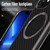 iPhone 12 Pro Max R-JUST RJ51 Hollow Shockproof Metal Protective Phone Case - Dark Grey