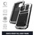 iPhone 12 Pro Max R-JUST Shockproof Water Resistant Dust-proof Metal + Silicone Protective Case with Holder - Silver iPhone 12 Pro Max R-JUST Shockproof Water Resistant Dust-proof Metal + Silicone Protective Case with Holder - Silver