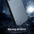 iPhone 12 R-JUST RJ-52 3-Line Style Metal TPU Shockproof Protective Case - Blue