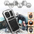 iPhone 13 mini R-JUST Shockproof Water Resistant Dust-proof Metal + Silicone Protective Case with Holder - Silver