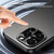 iPhone 13 Pro Max R-JUST RJ-61 Electroplating Frosted TPU + PC Phone Case - Grey