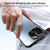 iPhone 13 Pro Max R-JUST RJ-61 Electroplating Frosted TPU + PC Phone Case - Grey