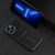 iPhone 13 Pro R-JUST RJ-52 3-Line Style Metal TPU Shockproof Protective Case - Black