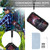 iPhone 13 Pro R-JUST Shockproof Water Resistant Dust-proof Metal + Silicone Protective Case with Holder - Black