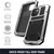 iPhone 13 Pro R-JUST Shockproof Water Resistant Dust-proof Metal + Silicone Protective Case with Holder - Silver iPhone 13 Pro R-JUST Shockproof Water Resistant Dust-proof Metal + Silicone Protective Case with Holder - Silver