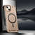 iPhone 13 R-JUST RJ63 Frameless Aroma Mecha MagSafe Phone Case - Desert Gold iPhone 13 R-JUST RJ63 Frameless Aroma Mecha MagSafe Phone Case - Desert Gold