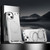iPhone 13 R-JUST RJ63-1 Frameless Aroma Mecha MagSafe Holder Phone Case - Silver iPhone 13 R-JUST RJ63-1 Frameless Aroma Mecha MagSafe Holder Phone Case - Silver
