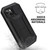 iPhone 13 R-JUST Sliding Camera Shockproof Life Water Resistant Dust-proof Metal + Silicone Protective Case with Holder - Black iPhone 13 R-JUST Sliding Camera Shockproof Life Water Resistant Dust-proof Metal + Silicone Protective Case with Holder - Black